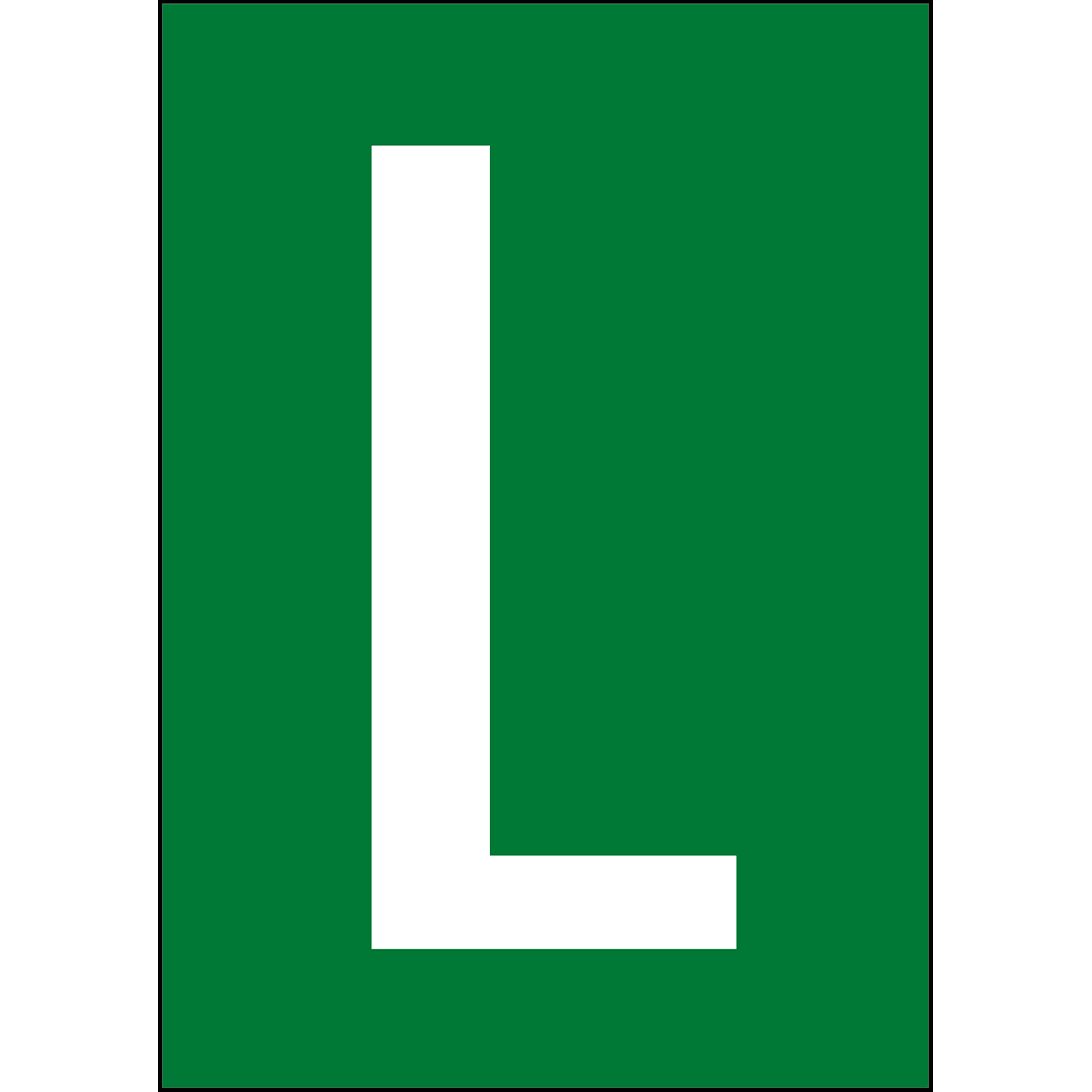 BRADY - Numeri e lettere in formato DIN A4 911395