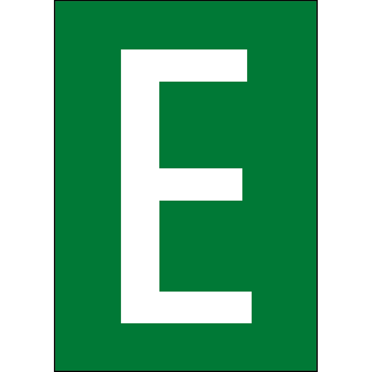 BRADY - Numeri e lettere in formato DIN A4 911402