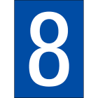 BRADY - Numeri e lettere in formato DIN A4 911450