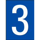 BRADY - Numeri e lettere in formato DIN A4 911455