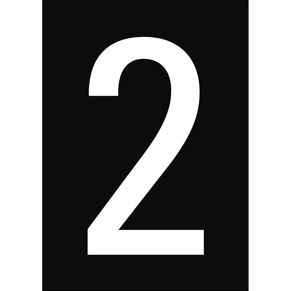 BRADY - Numeri e lettere in formato DIN A4 911573