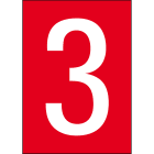 BRADY - Numeri e lettere in formato DIN A4 911611