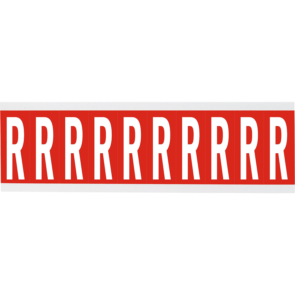 BRADY - Lettere e numeri identici su foglio per interni