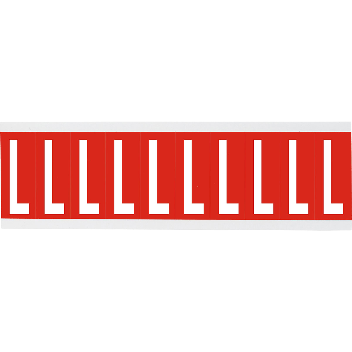 BRADY - Lettere e numeri identici su foglio per interni