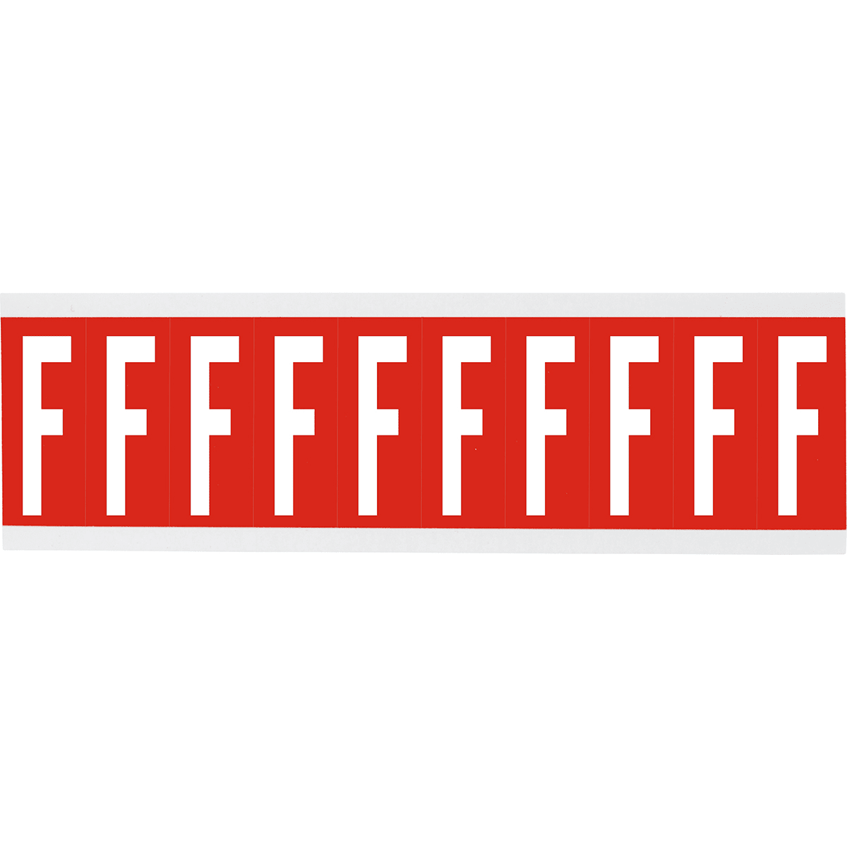 BRADY - Lettere e numeri identici su foglio per interni