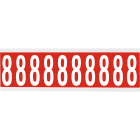 BRADY - Lettere e numeri identici su foglio per interni 911958