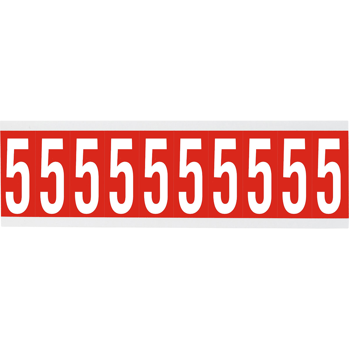 BRADY - Lettere e numeri identici su foglio per interni