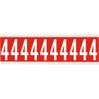 BRADY - Lettere e numeri identici su foglio per interni