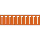 BRADY - Lettere e numeri identici su foglio per interni