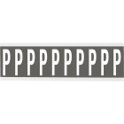 BRADY - Lettere e numeri identici su foglio per interni