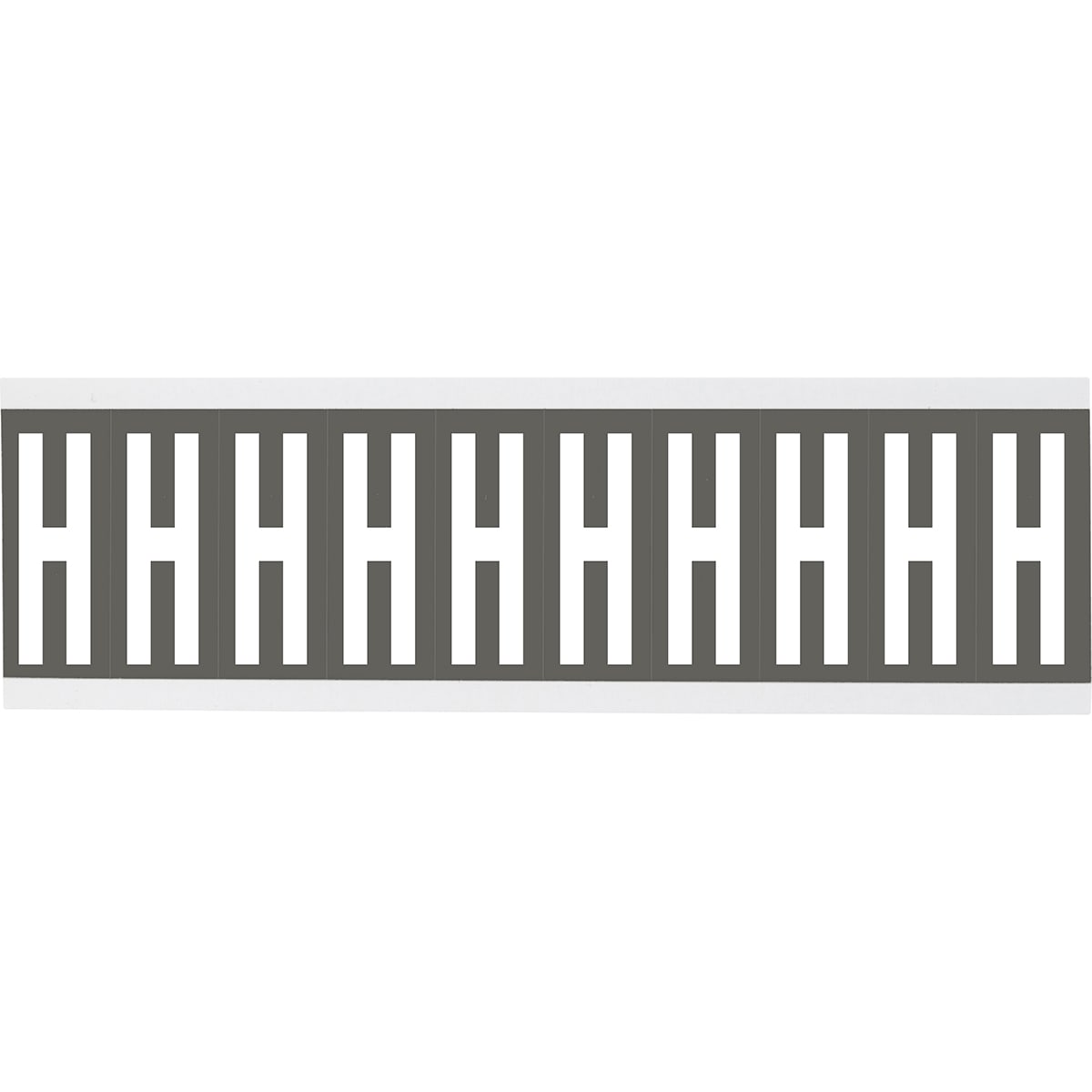 BRADY - Lettere e numeri identici su foglio per interni