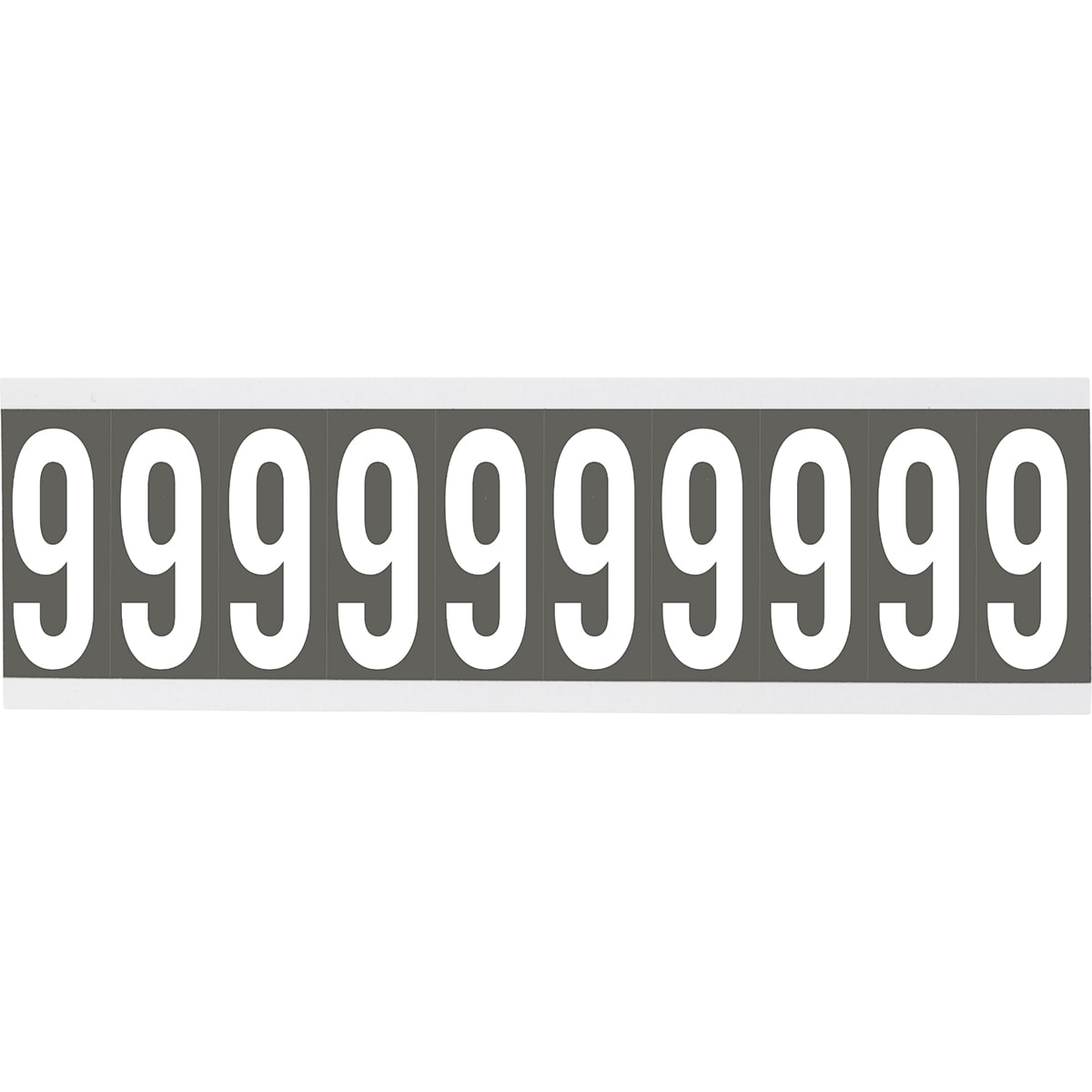 BRADY - Lettere e numeri identici su foglio per interni 912014