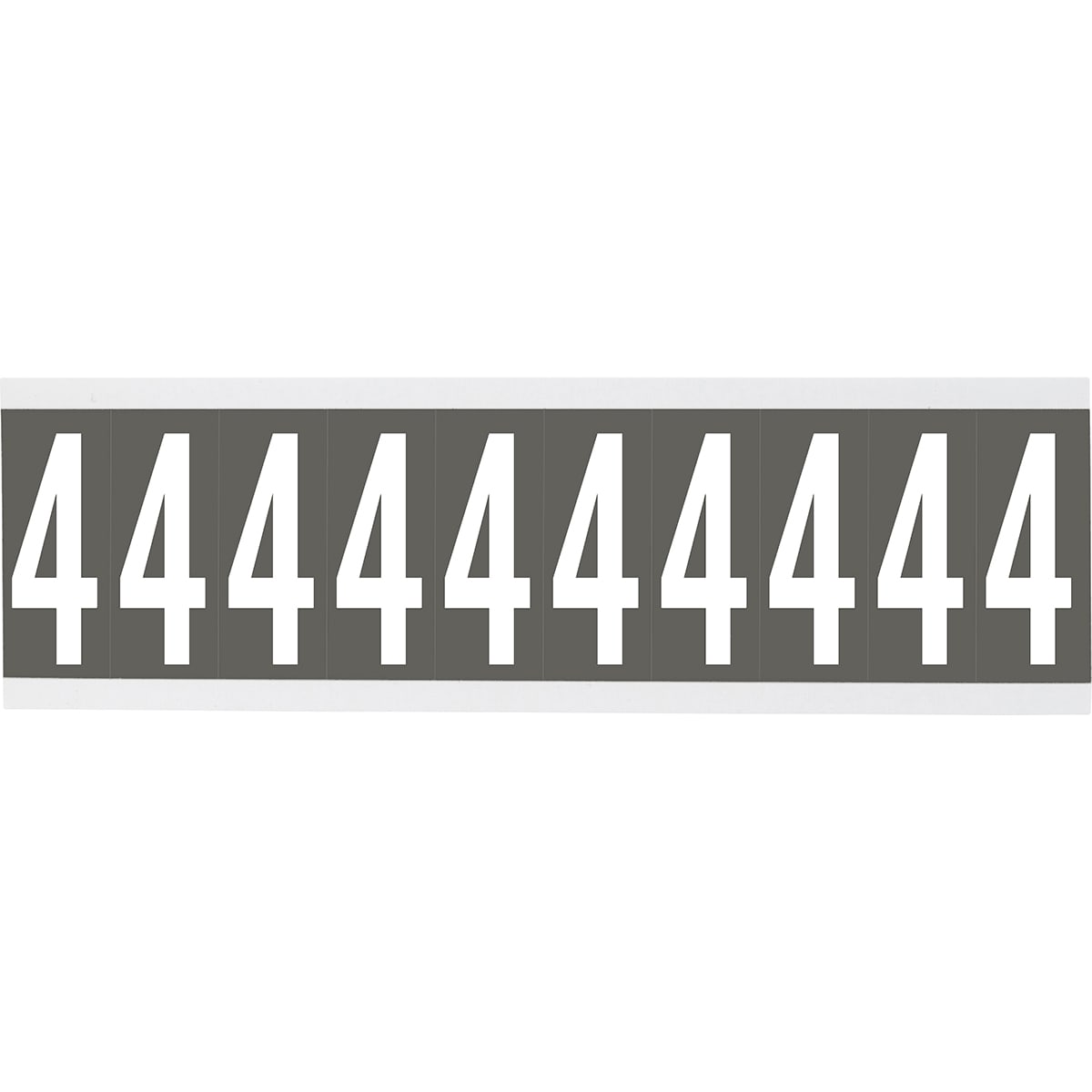 BRADY - Lettere e numeri identici su foglio per interni 912019