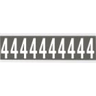 BRADY - Lettere e numeri identici su foglio per interni