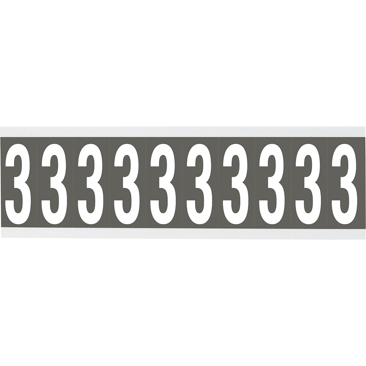 BRADY - Lettere e numeri identici su foglio per interni 912020