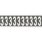 BRADY - Lettere e numeri identici su foglio per interni 912020