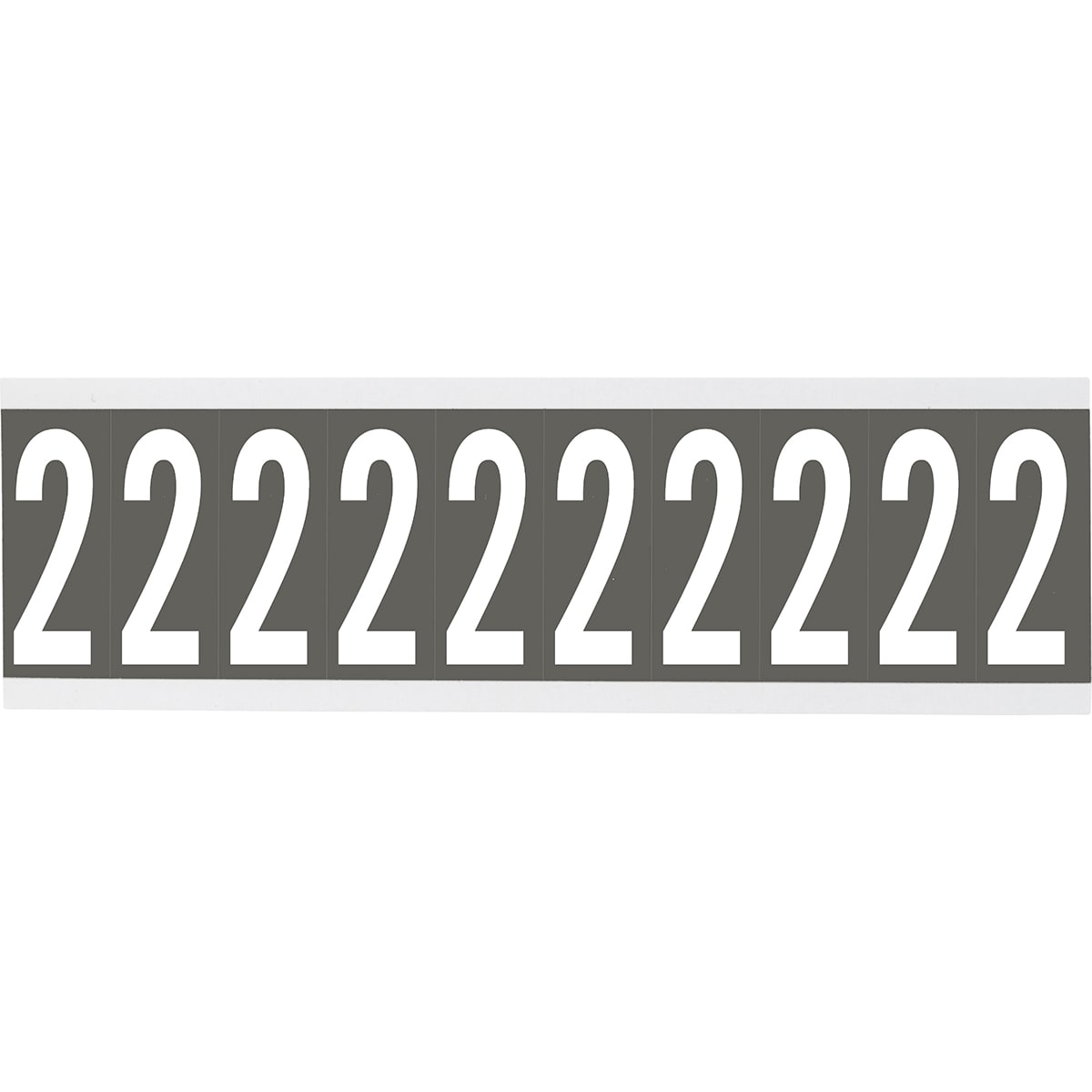 BRADY - Lettere e numeri identici su foglio per interni