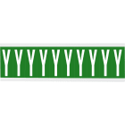 BRADY - Lettere e numeri identici su foglio per interni 912025