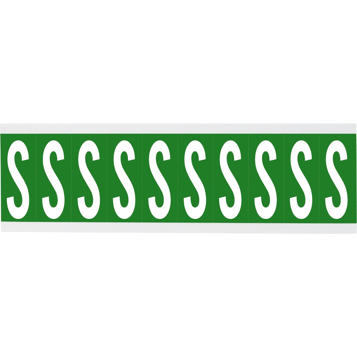 BRADY - Lettere e numeri identici su foglio per interni