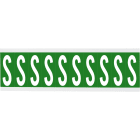 BRADY - Lettere e numeri identici su foglio per interni