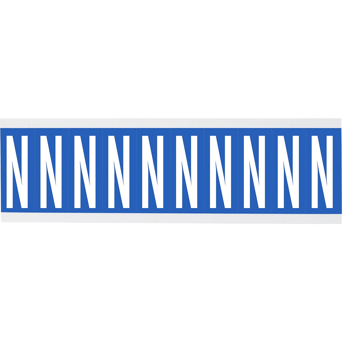 BRADY - Lettere e numeri identici su foglio per interni