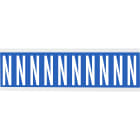 BRADY - Lettere e numeri identici su foglio per interni