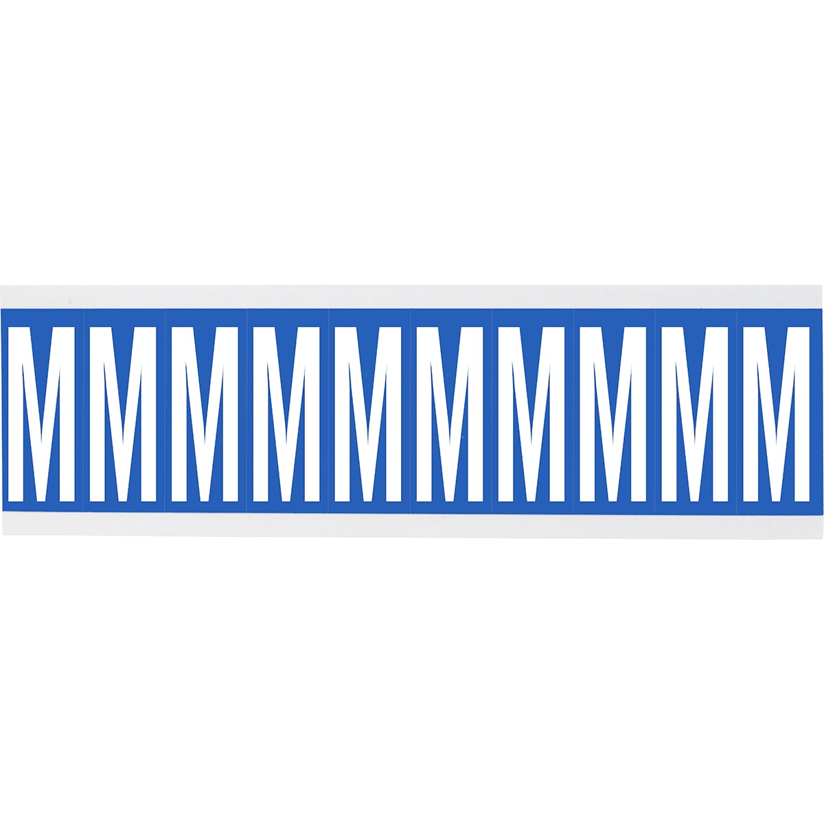 BRADY - Lettere e numeri identici su foglio per interni