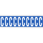 BRADY - Lettere e numeri identici su foglio per interni