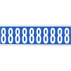 BRADY - Lettere e numeri identici su foglio per interni