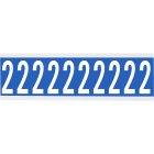 BRADY - Lettere e numeri identici su foglio per interni 912097