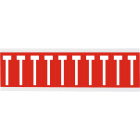 BRADY - Lettere e numeri identici su foglio per interni 912106