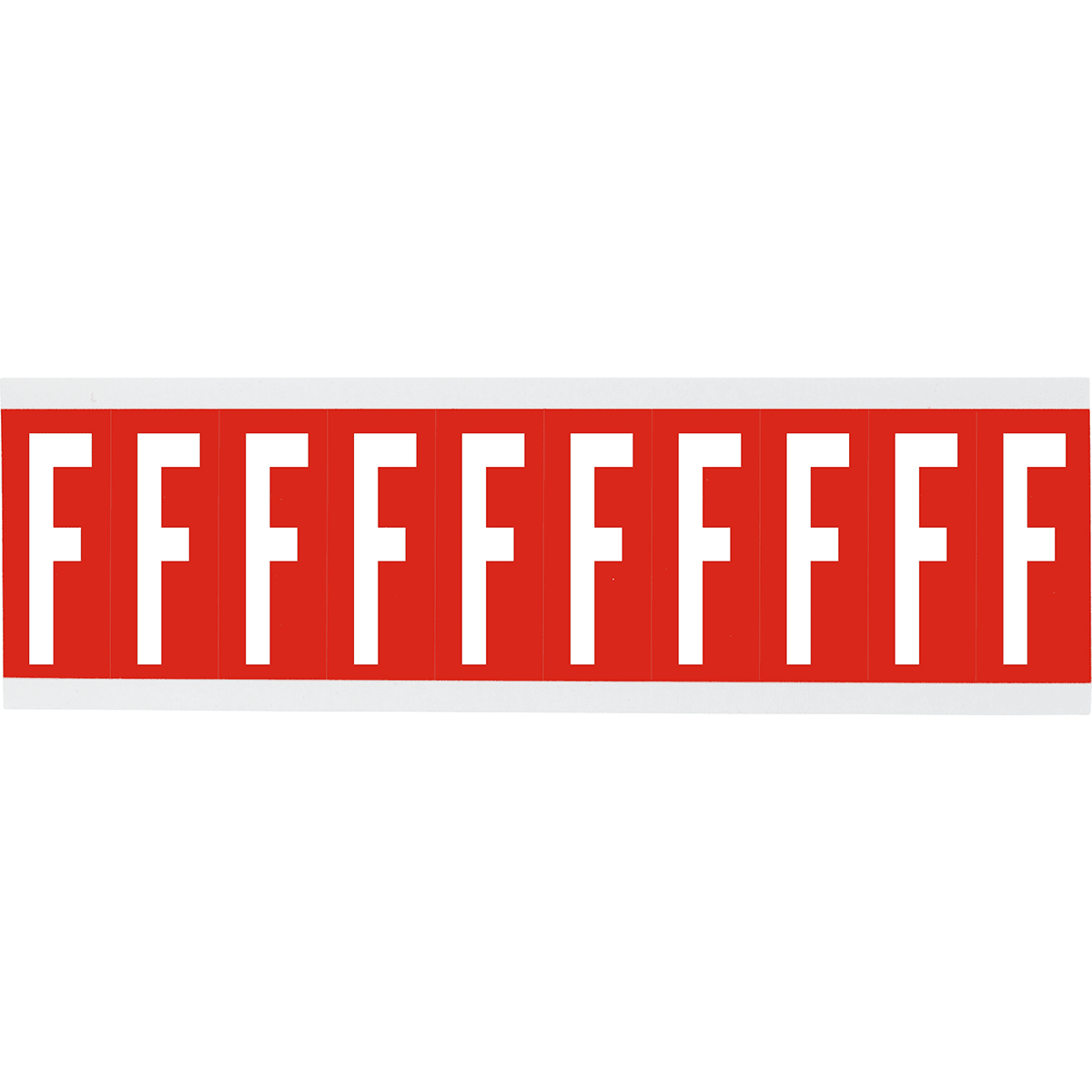 BRADY - Lettere e numeri identici su foglio per interni