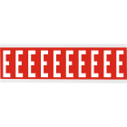 BRADY - Lettere e numeri identici su foglio per interni 912121