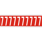 BRADY - Lettere e numeri identici su foglio per interni 912130