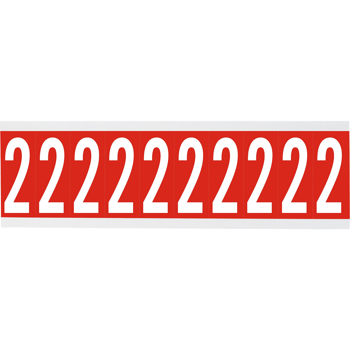 BRADY - Lettere e numeri identici su foglio per interni