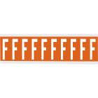 BRADY - Lettere e numeri identici su foglio per interni