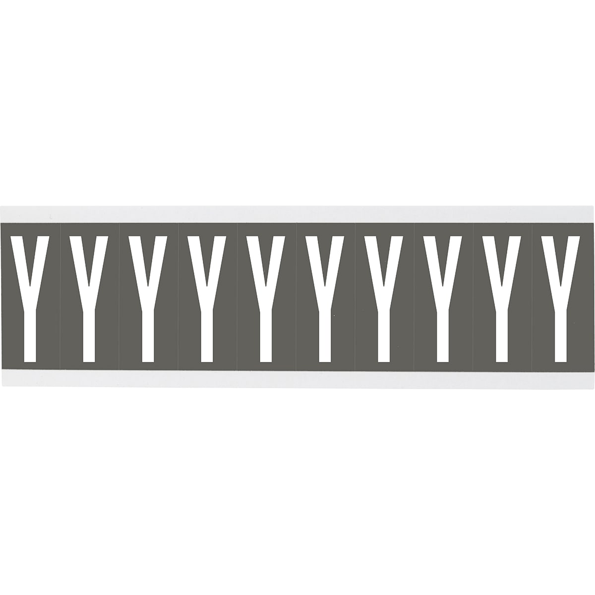 BRADY - Lettere e numeri identici su foglio per interni