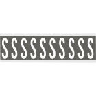 BRADY - Lettere e numeri identici su foglio per interni 912162