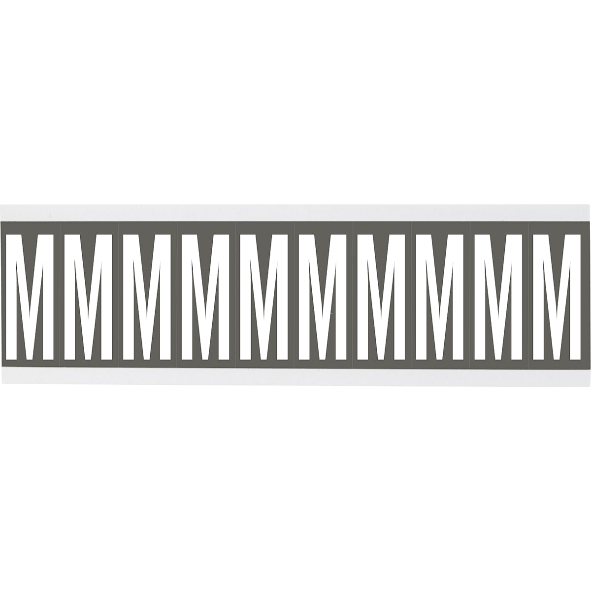 BRADY - Lettere e numeri identici su foglio per interni 912168