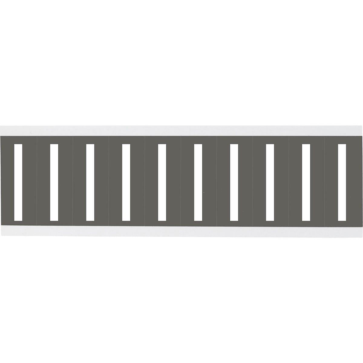 BRADY - Lettere e numeri identici su foglio per interni