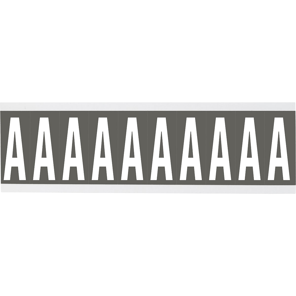 BRADY - Lettere e numeri identici su foglio per interni