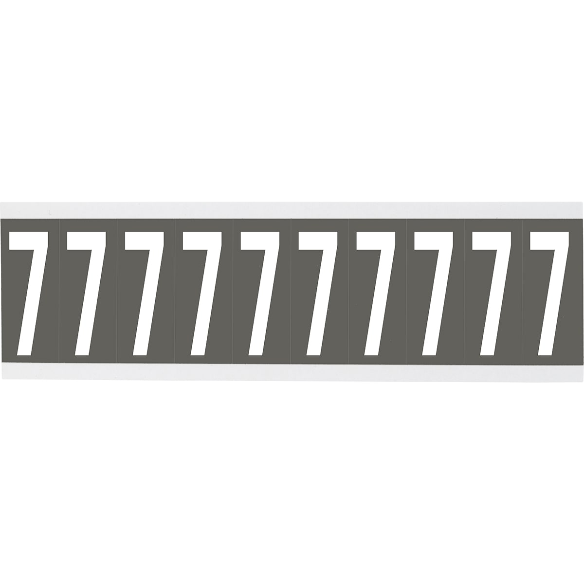 BRADY - Lettere e numeri identici su foglio per interni