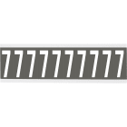 BRADY - Lettere e numeri identici su foglio per interni