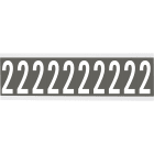 BRADY - Lettere e numeri identici su foglio per interni 912188