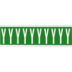 BRADY - Lettere e numeri identici su foglio per interni 912192