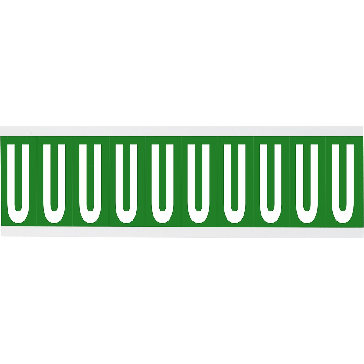 BRADY - Lettere e numeri identici su foglio per interni