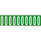 BRADY - Lettere e numeri identici su foglio per interni 912202