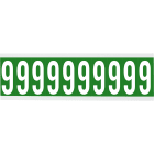 BRADY - Lettere e numeri identici su foglio per interni 912219