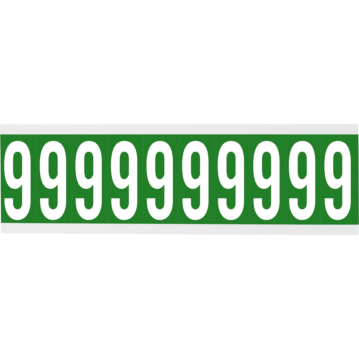 BRADY - Lettere e numeri identici su foglio per interni