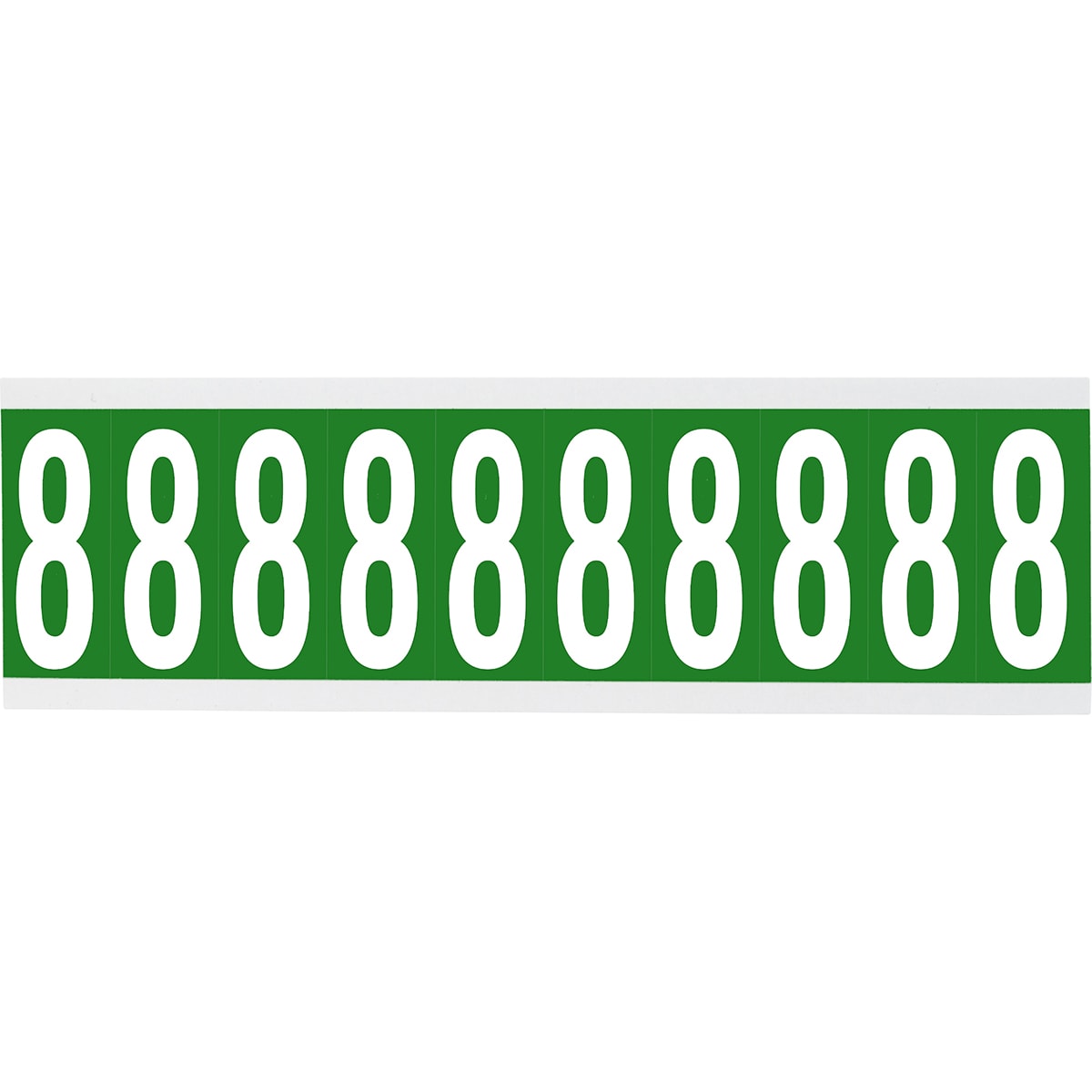 BRADY - Lettere e numeri identici su foglio per interni